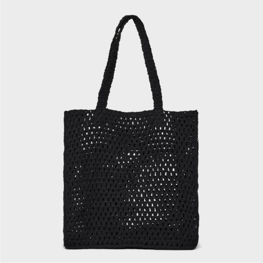 Crochet Tote Handbag - Universal
Thread™ Black - Picture 2 of 3